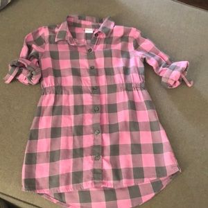 Girls Gymboree button down shirt  size 7